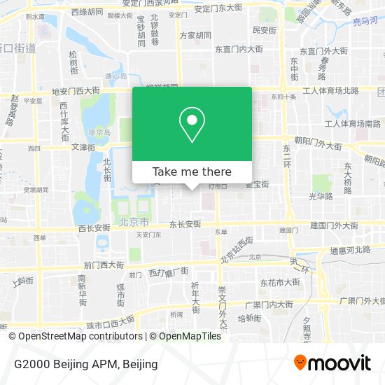 G2000 Beijing APM map