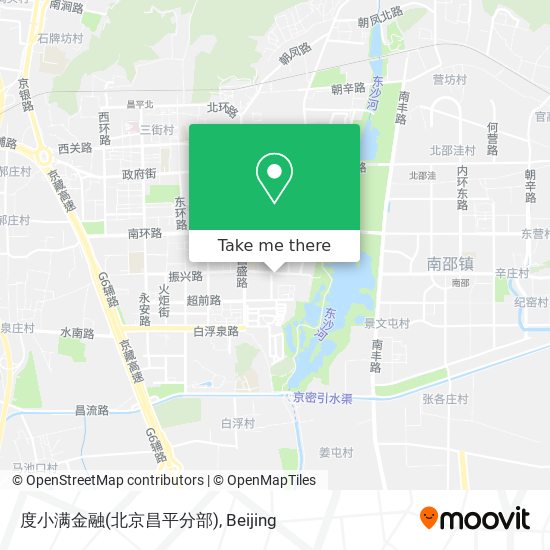 度小满金融(北京昌平分部) map