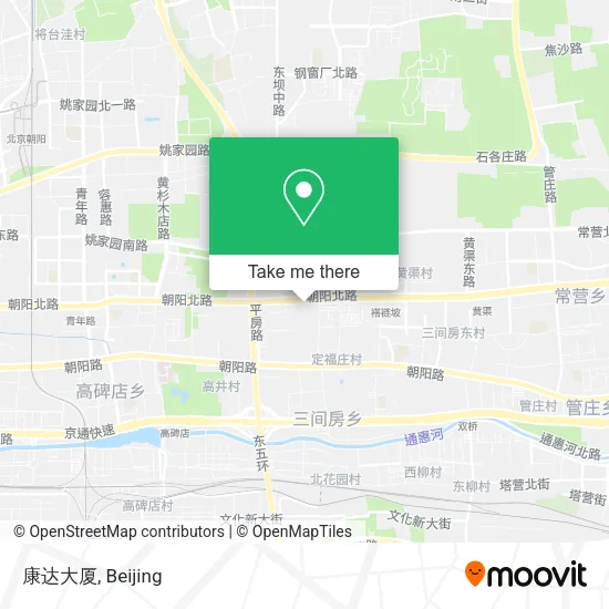 康达大厦 map