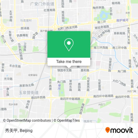 秀美甲 map
