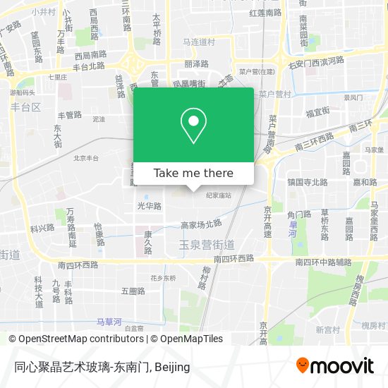 同心聚晶艺术玻璃-东南门 map