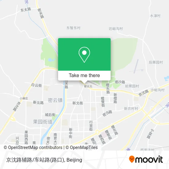 京沈路辅路/车站路(路口) map