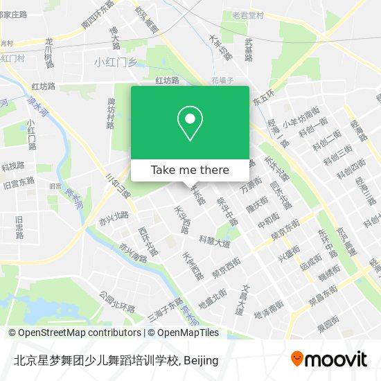 北京星梦舞团少儿舞蹈培训学校 map