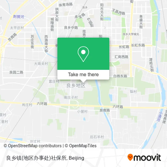 良乡镇(地区办事处)社保所 map