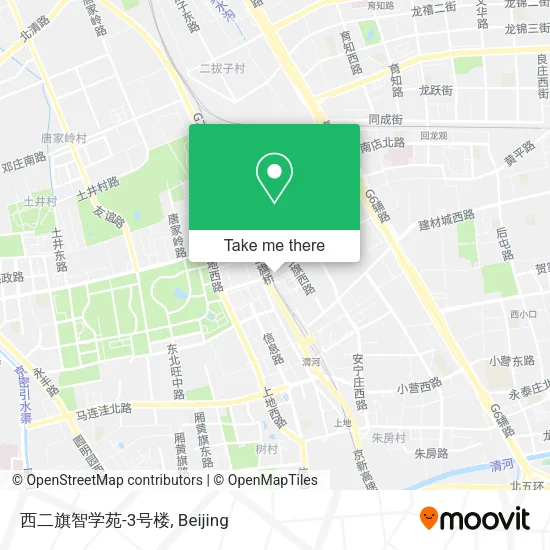 西二旗智学苑-3号楼 map