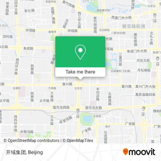开域集团 map