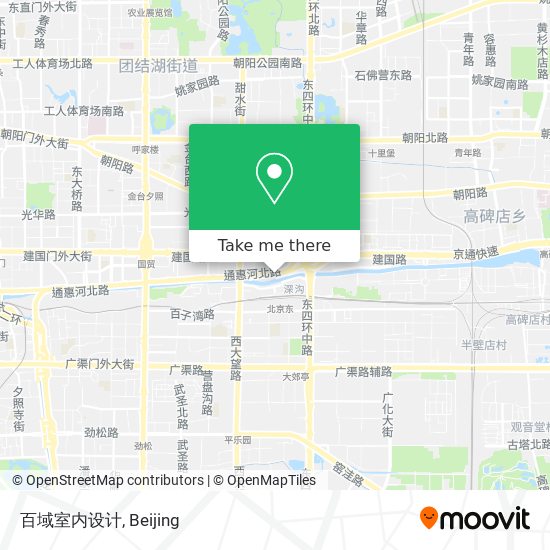 百域室内设计 map
