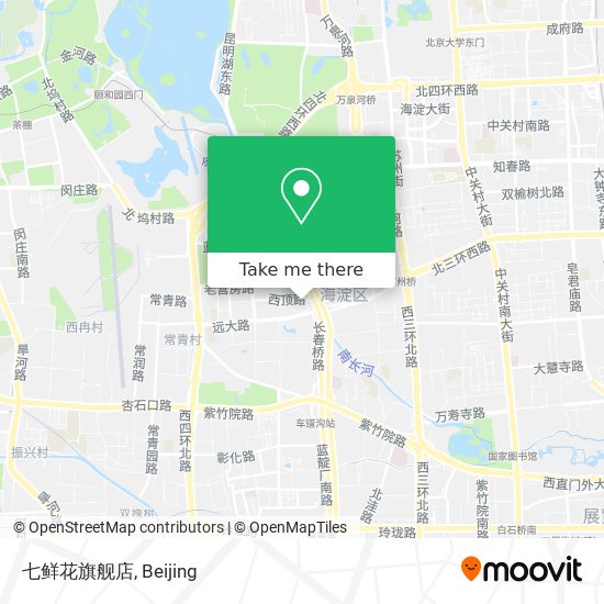 七鲜花旗舰店 map