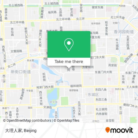 大理人家 map