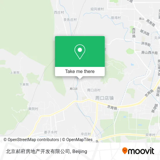 北京郝府房地产开发有限公司 map
