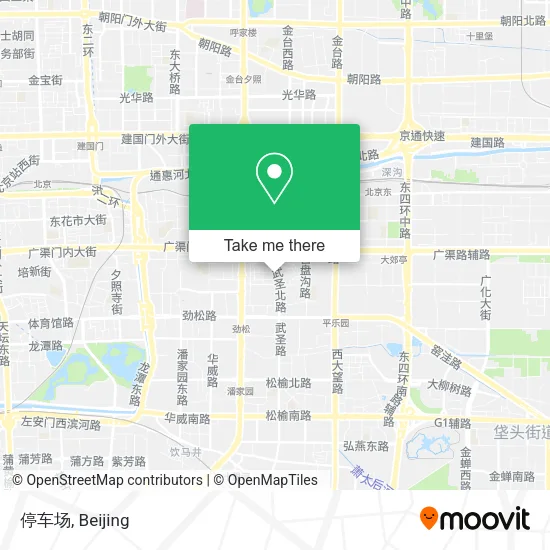 停车场 map