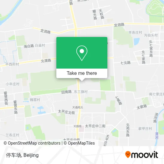 停车场 map