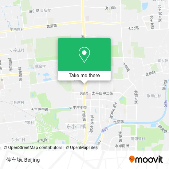 停车场 map