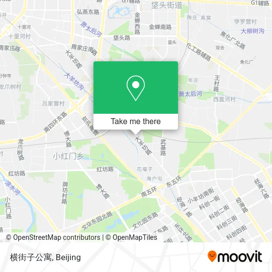 横街子公寓 map