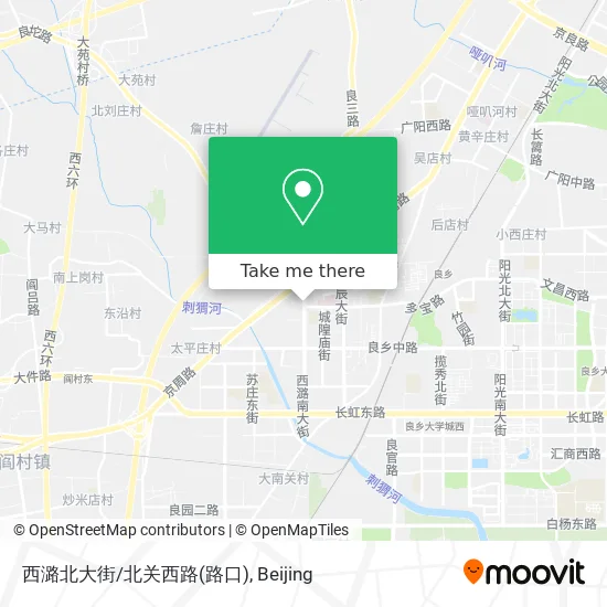 西潞北大街/北关西路(路口) map