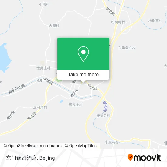 京门豫都酒店 map