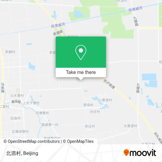 北泗村 map