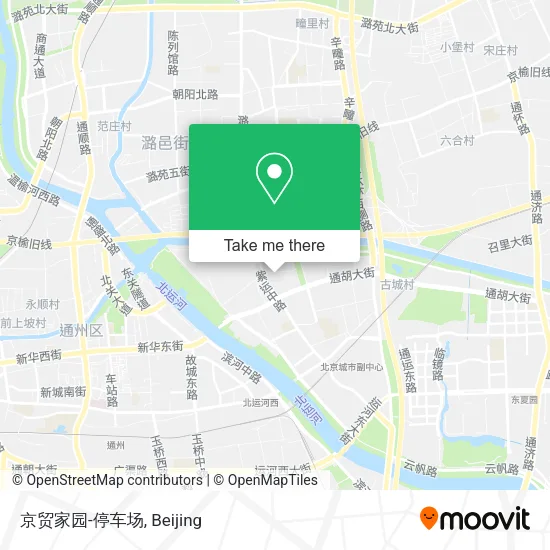京贸家园-停车场 map