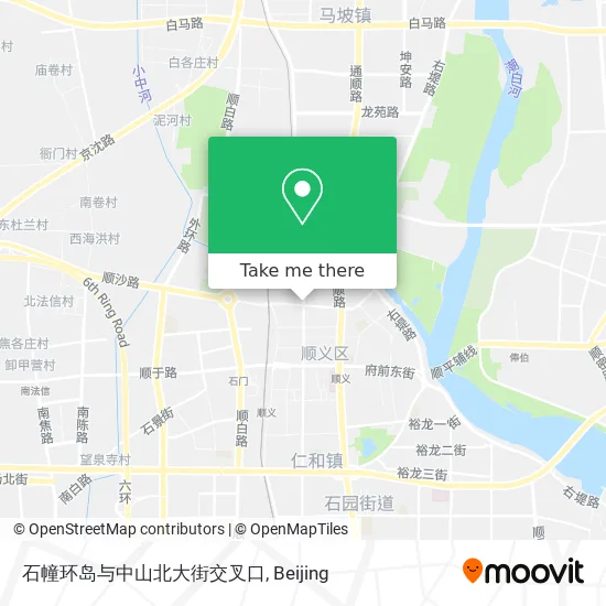 石幢环岛与中山北大街交叉口 map