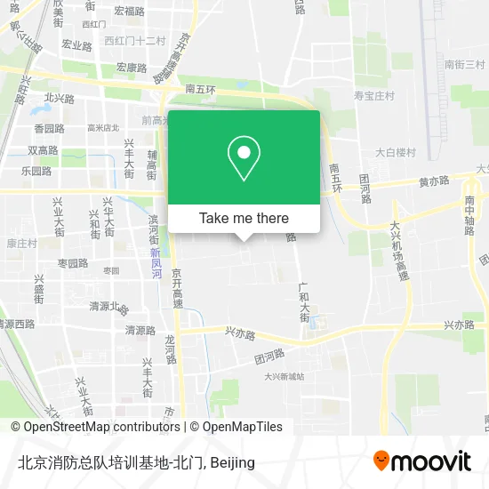 北京消防总队培训基地-北门 map