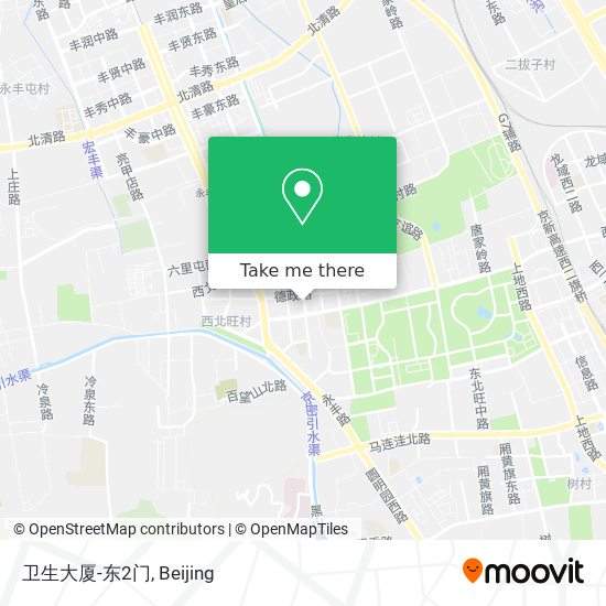 卫生大厦-东2门 map