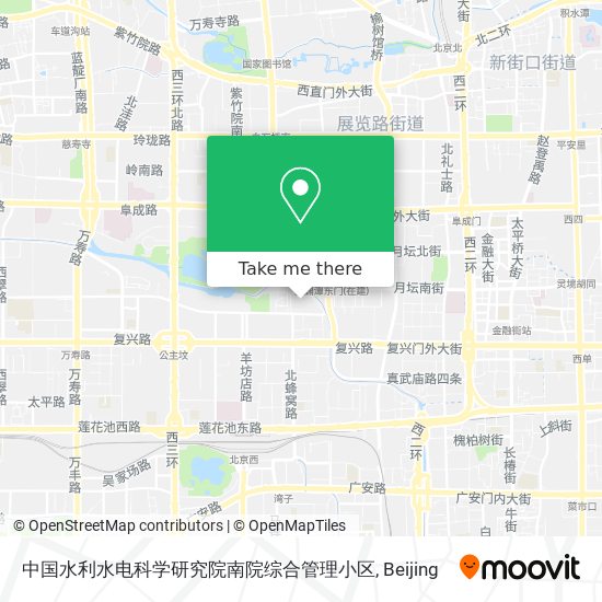 中国水利水电科学研究院南院综合管理小区 map