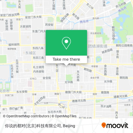 你说的都对(北京)科技有限公司 map