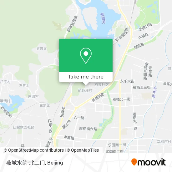 燕城水韵-北二门 map