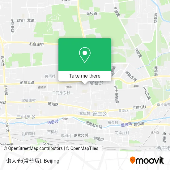 懒人仓(常营店) map