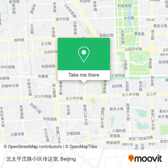 北太平庄路小区传达室 map