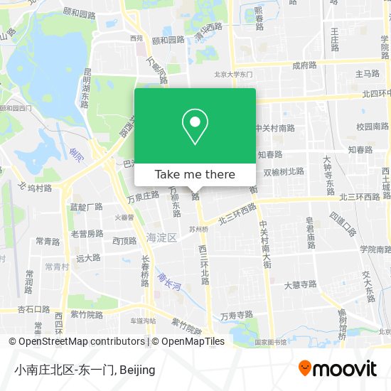 小南庄北区-东一门 map