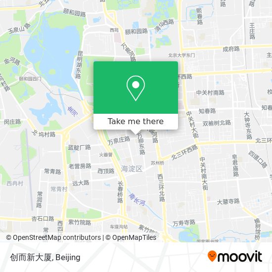 创而新大厦 map