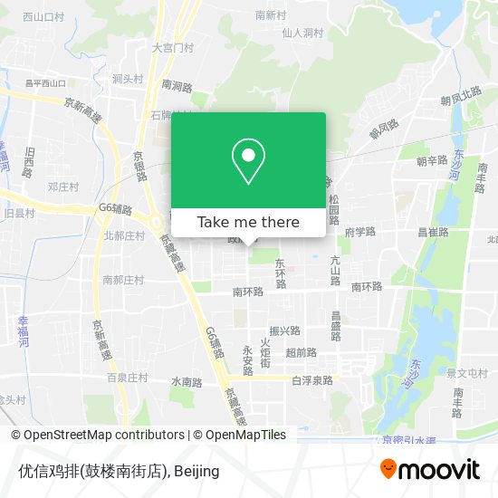 优信鸡排(鼓楼南街店) map