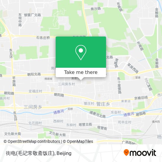 街电(毛记常敬斋饭庄) map