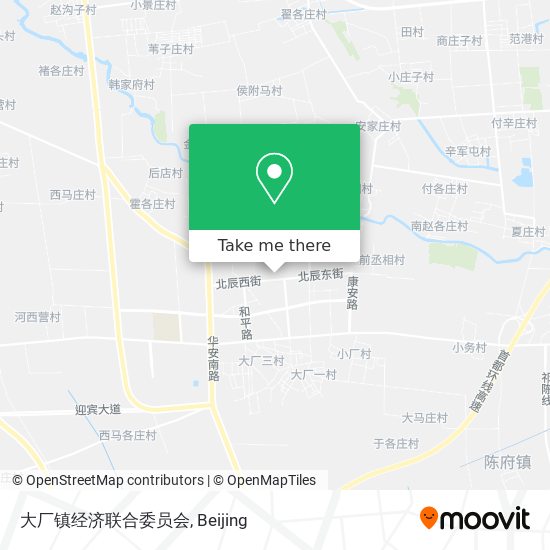 大厂镇经济联合委员会 map