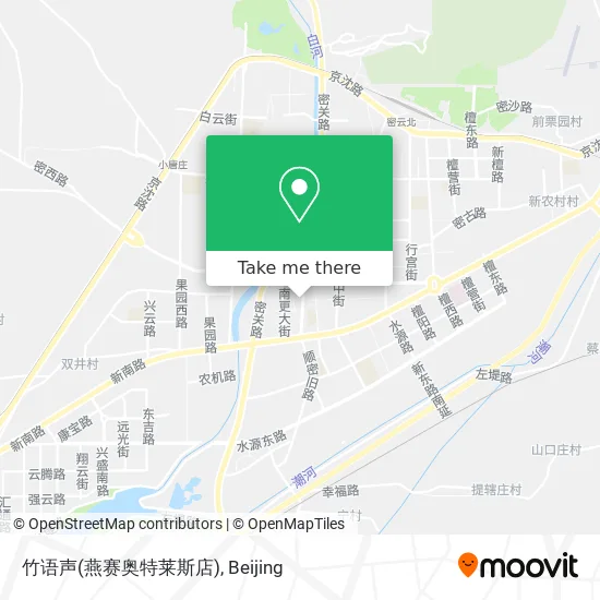 竹语声(燕赛奥特莱斯店) map