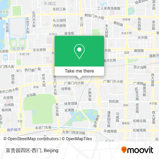 富贵园四区-西门 map