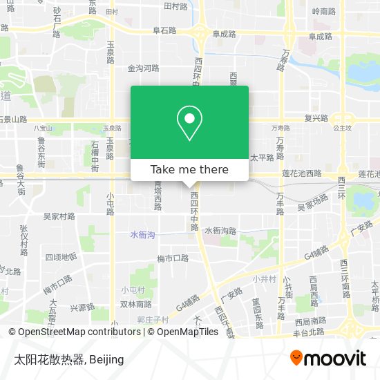 太阳花散热器 map