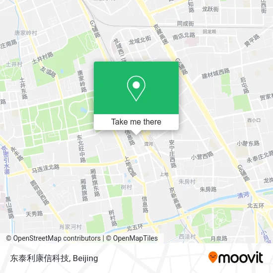 东泰利康信科技 map