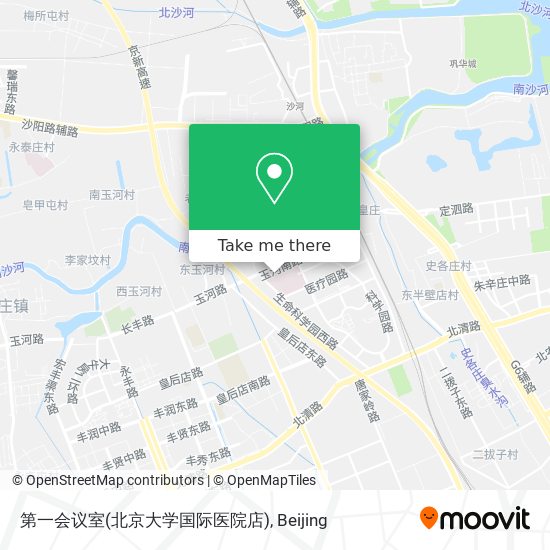 第一会议室(北京大学国际医院店) map