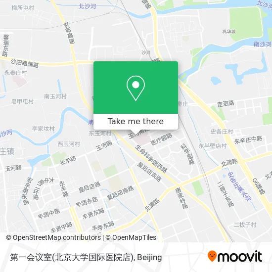 第一会议室(北京大学国际医院店) map