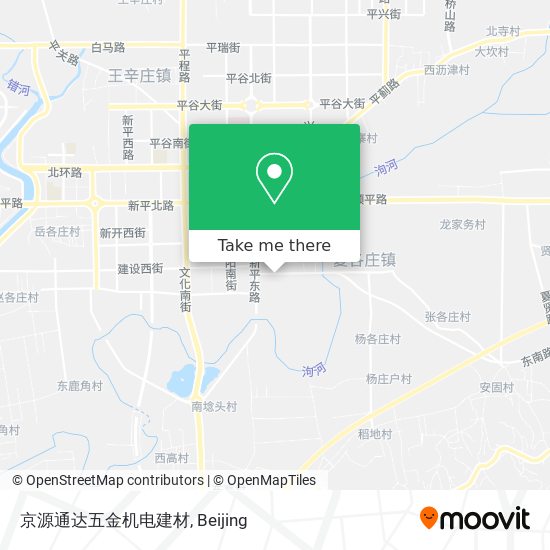 京源通达五金机电建材 map