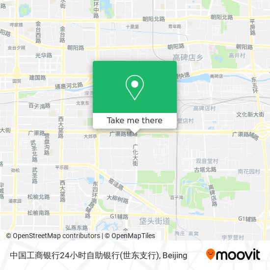 中国工商银行24小时自助银行(世东支行) map