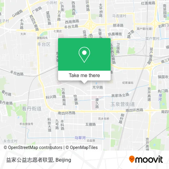 益家公益志愿者联盟 map