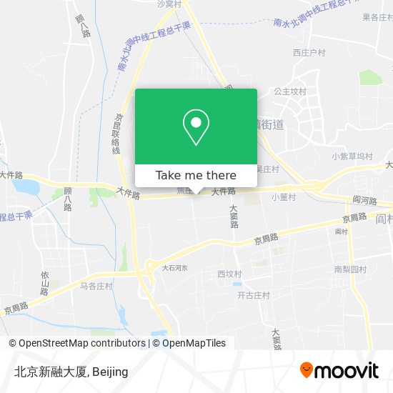 北京新融大厦 map