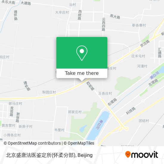 北京盛唐法医鉴定所(怀柔分部) map