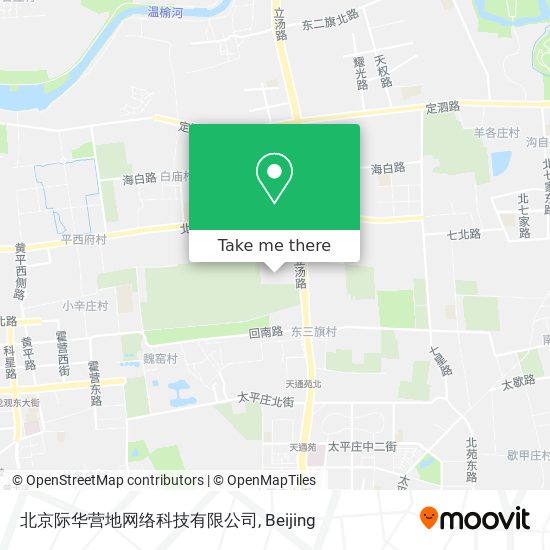 北京际华营地网络科技有限公司 map