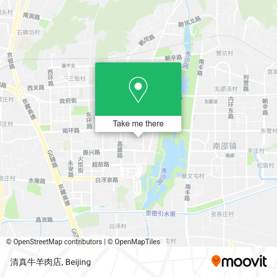 清真牛羊肉店 map