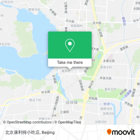 北京康利得小吃店 map