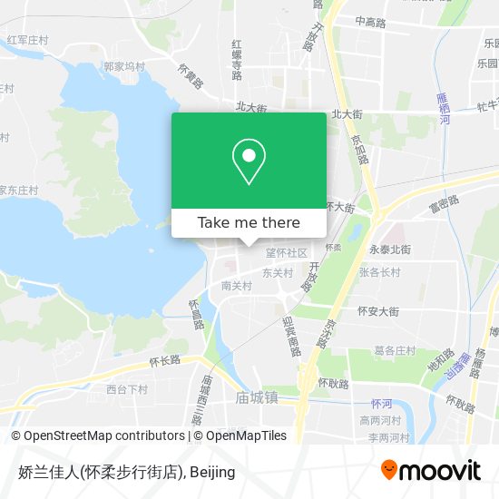 娇兰佳人(怀柔步行街店) map